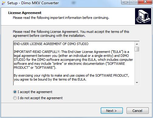 Dimo MKV Video Converter截图