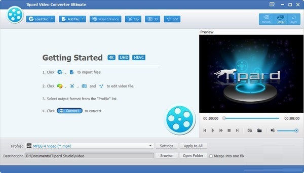 Tipard Video Converter Ultimate截图