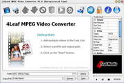 4Leaf MPEG Video Converter  1.9.3