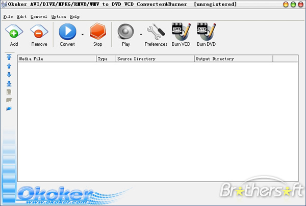 Okoker AVI/MPEG/RM/WMV to DVD Converter  6.4