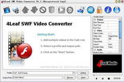 4Leaf SWF Video Converter  1.3.2