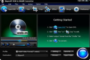 Bigasoft VOB to WebM Converter  3.2.3.4772