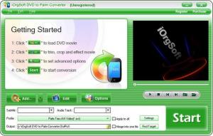 iOrgsoft DVD to Palm Converter  3.3.8