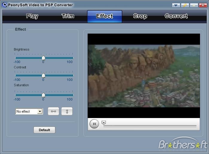 Peonysoft PSP converter  2.2.1