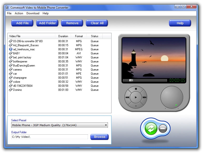 convexsoft Video to Mobile Phone Converter  3.2