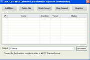 lisasoft FLV to mpeg Converter  7.48