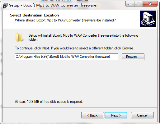 Boxoft MP3 to WAV Converter截图