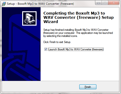 Boxoft MP3 to WAV Converter截图