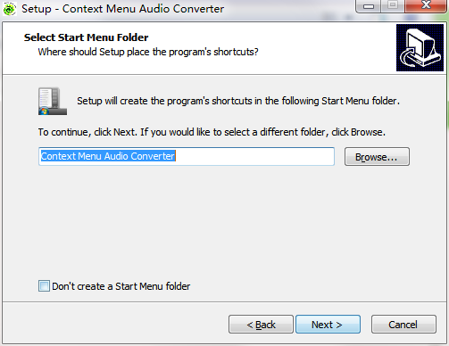 Context Menu Audio Converter截图