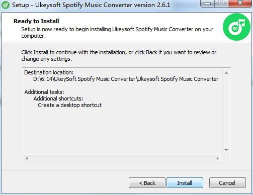 UkeySoft Spotify Music Converter截图