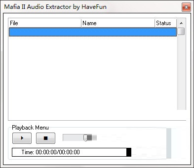 Mafia II Audio Extractor截图