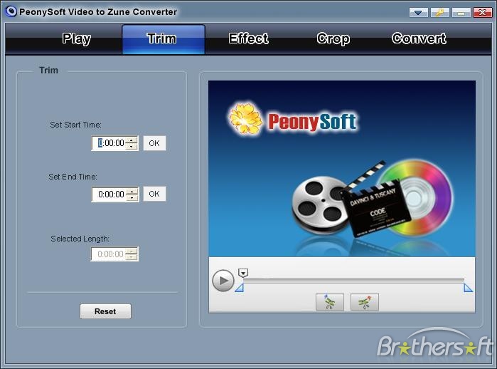 Peonysoft Zune Converter  2.2.1