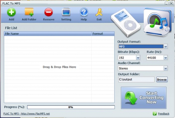 FLAC To MP3(flac转mp3)  v4.0.5