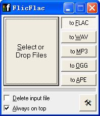 flac转mp3(FlicFlac)  v1.01绿色免费版