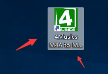 4Musics M4A到MP3转换器截图