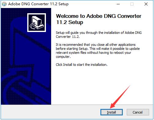 Adobe DNG Converter截图