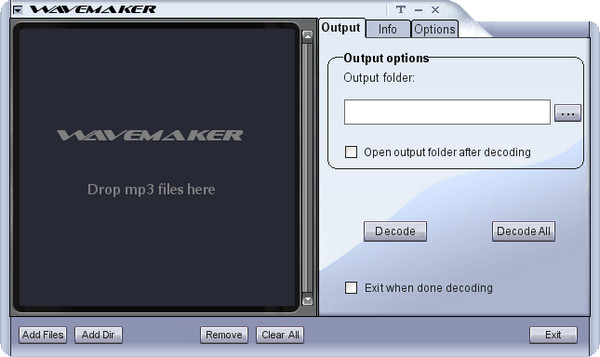 MP3转WAV工具(WaveMaker MP3 to WAV Converter)  V2.3 免费版