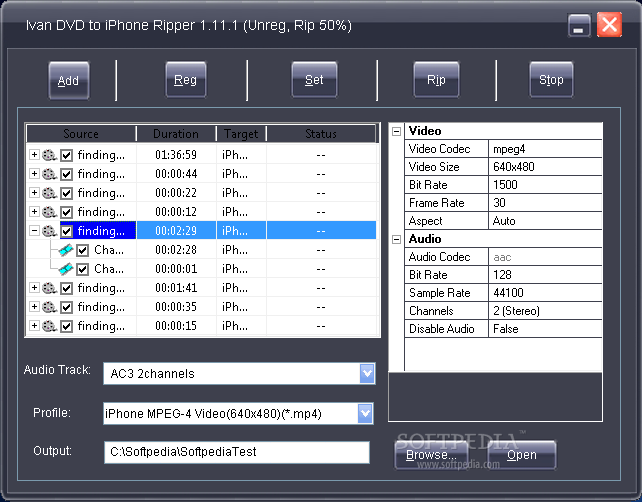 Ivan DVD to iPhone Ripper  2.5.27
